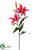 Lily Spray - Pink - Pack of 12