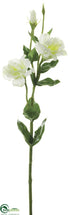 Silk Plants Direct Lisianthus Spray - Cream - Pack of 12