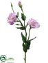 Silk Plants Direct Lisianthus Spray - Lilac Two Tone - Pack of 12