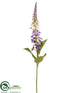Silk Plants Direct Lysimachia Spray - Purple - Pack of 12