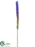 Silk Plants Direct Liatris Spray - Purple Amethyst - Pack of 12
