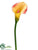 Calla Lily Spray - Yellow Pink - Pack of 12