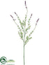 Silk Plants Direct Lavender Spray - Lavender - Pack of 12