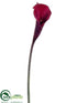 Silk Plants Direct Calla Lily Spray - Burgundy - Pack of 12