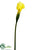 Large Calla Lily Spray - Yellow - Pack of 12