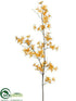 Silk Plants Direct Peruviana Lily Spray - Yellow - Pack of 12