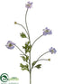 Silk Plants Direct Lace Flower Spray - Purple Lavender - Pack of 12