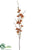 Winter Lily Spray - Amber - Pack of 12