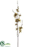 Silk Plants Direct Winter Lily Spray - Avocado Green - Pack of 12