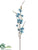 Winter Lily Spray - Turquoise - Pack of 12