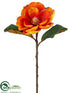 Silk Plants Direct Magnolia Spray - Orange Flame - Pack of 12