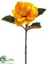 Silk Plants Direct Magnolia Spray - Yellow - Pack of 12