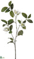 Silk Plants Direct Michelia Spray - White - Pack of 6