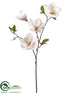 Silk Plants Direct Magnolia Spray - Pink Blush - Pack of 6