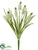 Silk Plants Direct Muscari Pick - White - Pack of 24