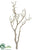 Manzanita Branch - Pearl - Pack of 4