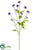 Flower Spray - Purple - Pack of 12
