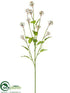 Silk Plants Direct Flower Spray - White - Pack of 12