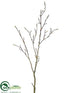 Silk Plants Direct Magnolia Bud Spray - Brown - Pack of 6