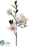 Silk Plants Direct Magnolia Spray - Pink - Pack of 6