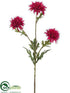 Silk Plants Direct Aster Mum Spray - Fuchsia - Pack of 12