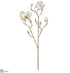 Silk Plants Direct Japanese Magnolia Spray - Cream - Pack of 12
