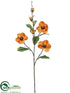 Silk Plants Direct Magnolia Spray - Amber - Pack of 12