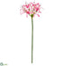 Silk Plants Direct Nerine Lily Spray - Pink Light - Pack of 12