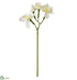Silk Plants Direct Narcissus Spray - White - Pack of 12