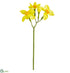 Silk Plants Direct Narcissus Spray - Yellow - Pack of 12