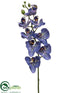 Silk Plants Direct Phalaenopsis Orchid Spray - Delphinium - Pack of 12