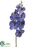 Silk Plants Direct Phalaenopsis Orchid Spray - Delphinium - Pack of 12