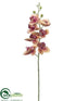 Silk Plants Direct Phalaenopsis Orchid Spray - Talisman Rubrum - Pack of 12