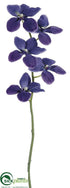 Silk Plants Direct Vanda Orchid Spray - Purple - Pack of 12