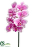 Silk Plants Direct Phalaenopsis Orchid Spray - Orchid Violet - Pack of 12