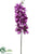 Silk Plants Direct Vanda Orchid Spray - Wine - Pack of 12
