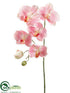 Silk Plants Direct Phalaenopsis Orchid Spray - Pink - Pack of 6