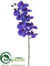 Silk Plants Direct Phalaenopsis Orchid Spray - Purple - Pack of 12
