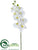 Phalaenopsis Orchid Spray - White - Pack of 12