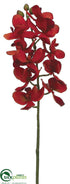 Silk Plants Direct Phalaenopsis Orchid Spray - Flame - Pack of 12