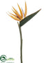 Silk Plants Direct Bird of Paradise Spray - Natural - Pack of 12