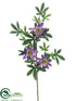 Silk Plants Direct Passion Flower Spray - Purple - Pack of 12