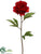 Peony Spray - Red - Pack of 12