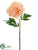 Peony Spray - Peach - Pack of 6