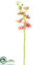 Silk Plants Direct Phalaenopsis Orchid Spray - Green Orchid - Pack of 12