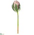 Silk Plants Direct Protea Bud Spray - Pink Light - Pack of 12