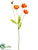 Silk Plants Direct Poppy Spray - Red - Pack of 24