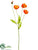 Silk Plants Direct Poppy Spray - Yellow - Pack of 24