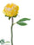 Peony Spray - Yellow - Pack of 24