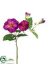 Silk Plants Direct Petunia Spray - Violet - Pack of 12